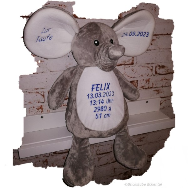 Elefant zur Taufe